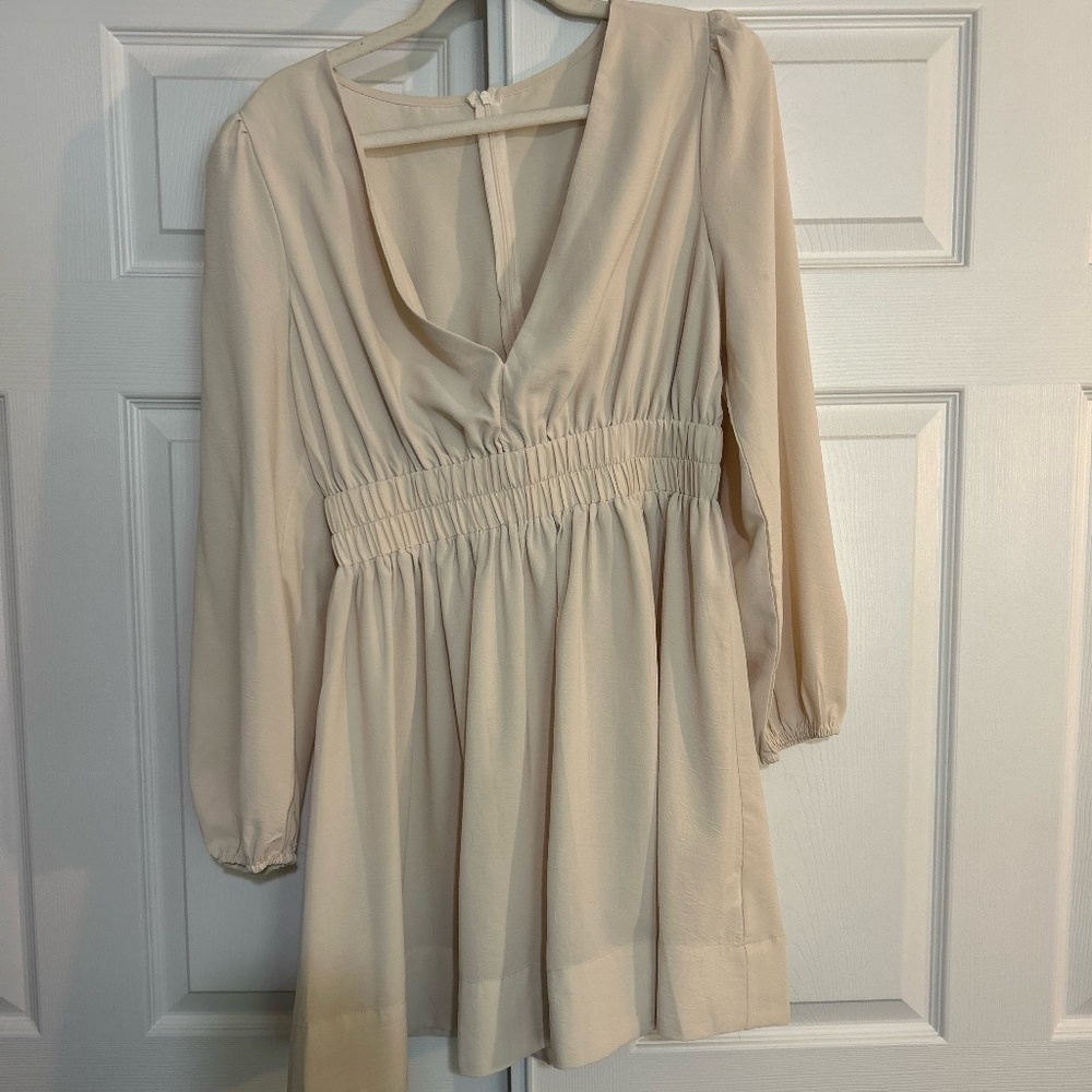 Unlabeled Cream Dress